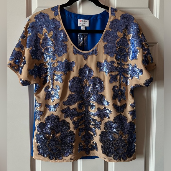 NWT Traci Reese for target sequin top - Picture 1 of 6